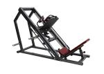 Dual - Use Hammer Strength Plate Loaded Hack Squat / Leg Press Machine