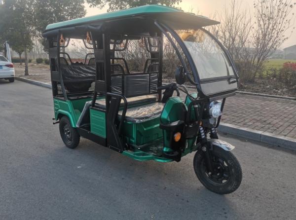 Buy cheap 1000W Passenger Electric Cargo Tricycle / Three Wheel Electric Tricycle With Roof from wholesalers