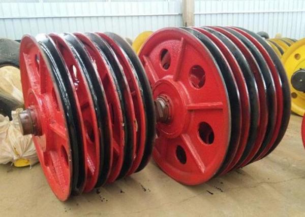 Buy cheap Wear Resistance Stainless Steel Wire Rope Sheaves , Wire Rope Pulley Wheels from wholesalers