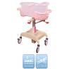 Buy cheap High quality Factory wholesale fast deliverymanual hospital Deluxe Baby Bed with Trolley from wholesalers