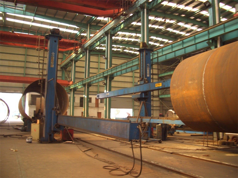 80 Ton Wind Tower welding Turning Rolls ,PU Wheel Pipe Welding Rotator
