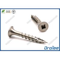 Buy cheap 304/305/316 Stainless Steel Square Drive Bugle Head Type 17 Deck Screws product