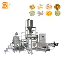 Buy cheap automatic poha puffed rice snacks food making extruder industrial product