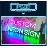 Buy cheap Personalized electronic wall decoration indoor outdoor happy birthday wedding letter light bar acrylic custom led neon sign from wholesalers