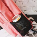 Korean version of cool letters backpack students fashion large capacity