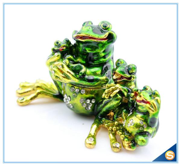 Buy cheap Hot Sale Lovely Frog Trinket Box Fashion Jewelry Box For Family's Gift SCJ808 from wholesalers