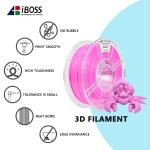 iBOSS High Strength 1000g Diameter 1.75mm Rose Pink PETG Filament 3D Printing