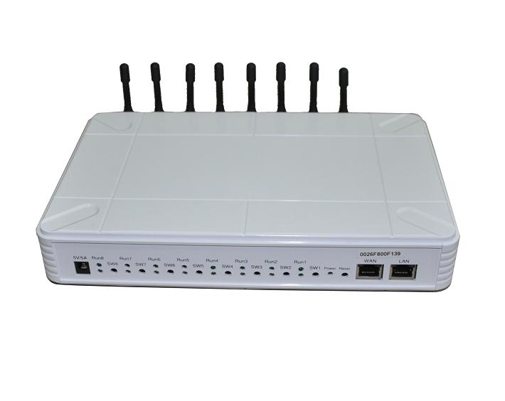SinoV-S500 GSM GOIP gateway SinoV-S508G 8GSM Cellular Network