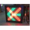 Buy cheap Red Cross Green Arrow Traffic LED Display Traffic Warning Signal Light 400*400 from wholesalers