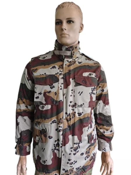 Buy cheap M65 Camo Insulated Detachable Jacket - Metal Button & Zipper Closure, Fall and Winter Tactical Windbreaker from wholesalers