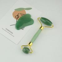 Buy cheap Nourishing Anti Aging Gua Sha Jade Stone Rollers Face Lift product