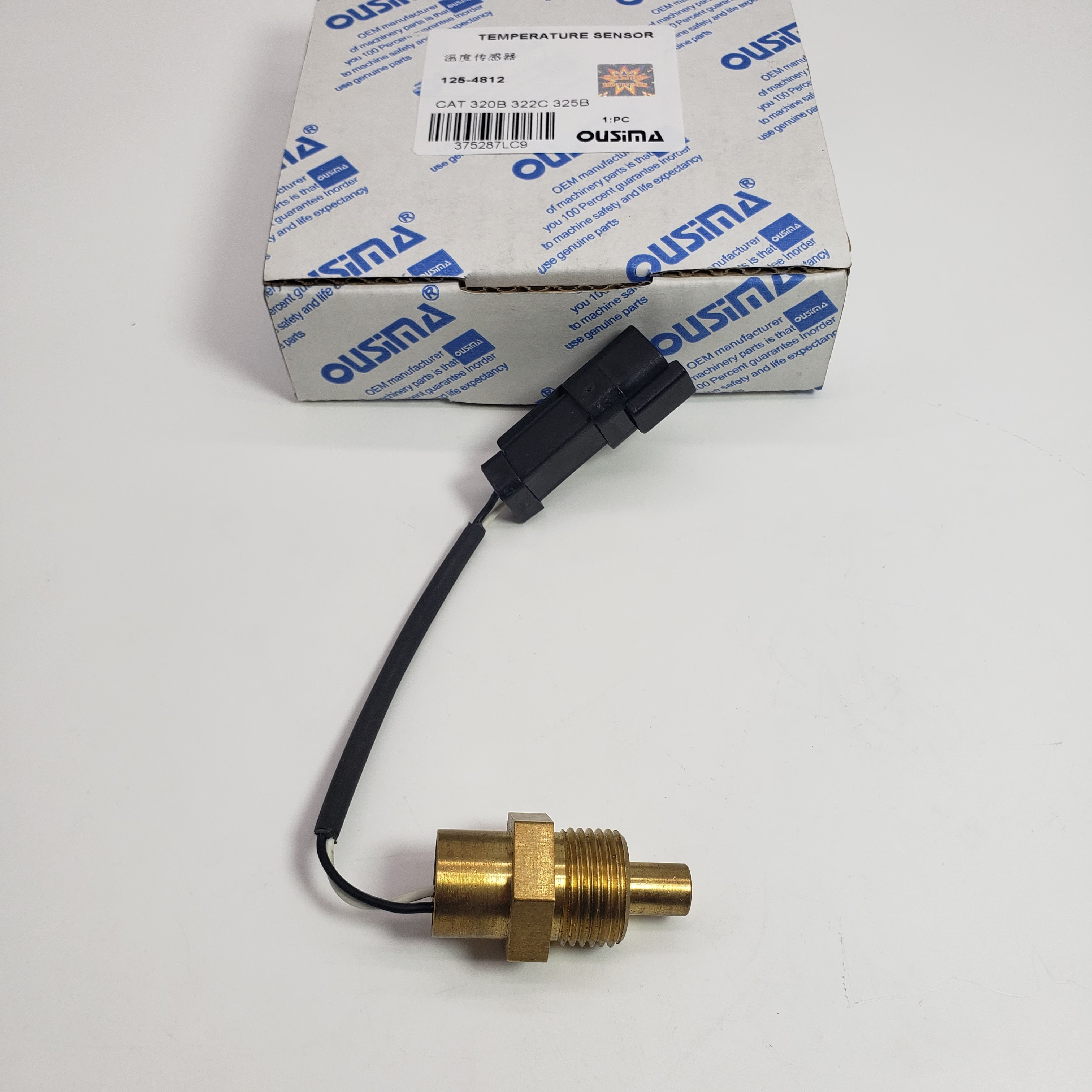 125-4812 1254812 Temperature Sensor For CAT 320B 322B 322B L 322B LN 322C
