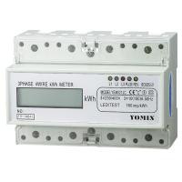 Buy cheap Three Phase Four Wires Din Rail Watt Hour Meter , Electronic KWH Meter product
