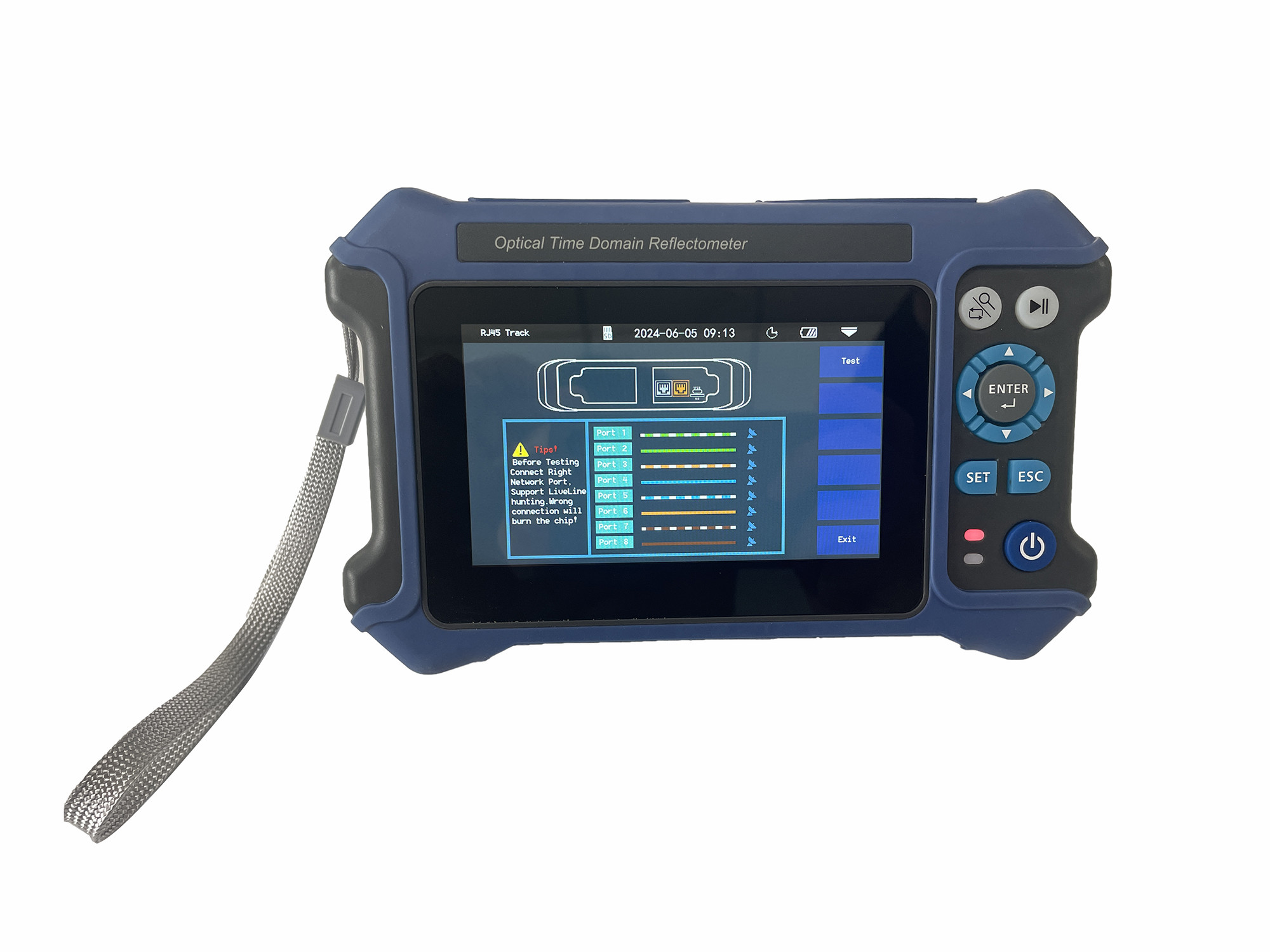 9/125um G652D Diameter 13cm Length Overhead Fiber Optic Tools Supports 1310/1550nm wavelengths