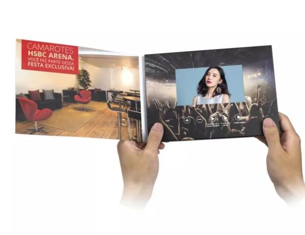 Buy cheap 4 inch HD screen Video Marketing Mailers , digital Video Direct Mailers ODM from wholesalers