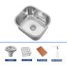 Buy cheap Sleek 30 Inch Undermount Kitchen Sink With Polished Finish And Sound Dampening from wholesalers