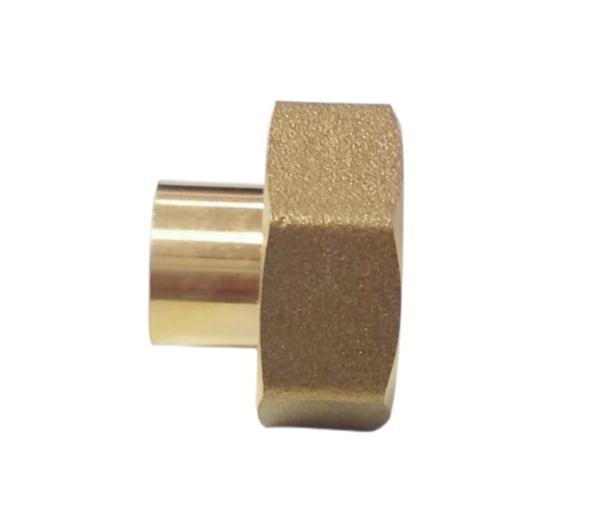 Buy cheap 3/4Inch GHT Thread Lead Free Brass Fittings With Black Gasket from wholesalers