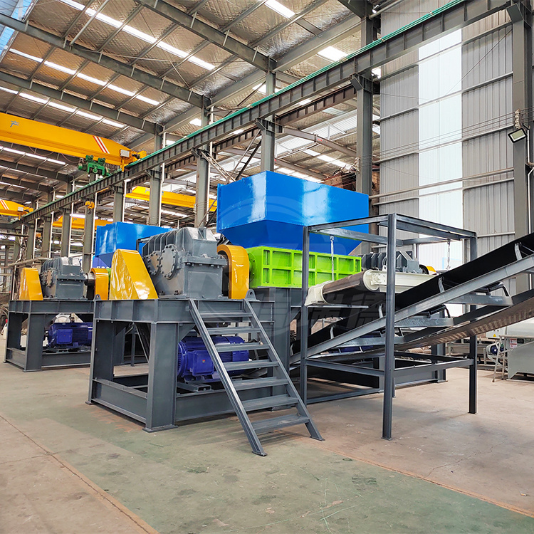 Roofing Sheet Metal Shredder 300-22000Kg/H Industrial Metal Crusher