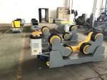 Self Aligning Pipe Welding Rollers / Tank Welding Equipment PU Wheel 10T