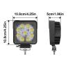 Buy cheap DC 12V 24V 27W Tractor Forklift LED Working Light LED Headlight from wholesalers