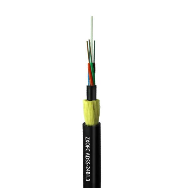 Buy cheap Double Jacket ADSS Optical Cable / All Dielectric Outside Aerial Cable from wholesalers