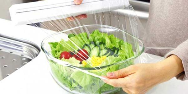 Buy cheap Seal / Freezer Cling Wrap Film , Leak Proof Sticky Plastic Wrap For Household from wholesalers
