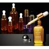 Buy cheap Essential Oil Amber Cosmetic Packaging With Glass Dropper 15ml from wholesalers