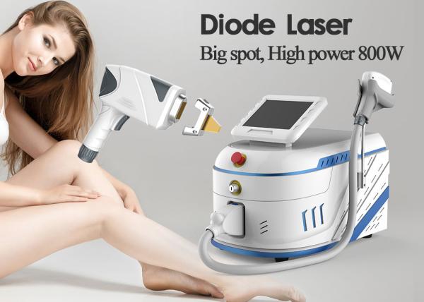 Buy cheap 755nm 808nm 1064nm Diode Laser Hair Removal Machine Big Spot Laser Depilation 800W from wholesalers