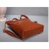 Buy cheap Fashion Oil Wax Leather Womens Backpack Bags , Ladies Multifunctional Shoulder Bag from wholesalers