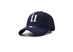 Embroidered Kids Cotton Baseball Cap 6 Panel Blue Good Air Permeability Fashion