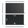 Buy cheap 55 Inch Ultra Thin Wall Mounted 4K Advertising Display: Sleek Design, High Brightness from wholesalers