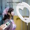 Buy cheap LCD Dispaly 18 Inch LED Ring Light Heart Shaped 3200k 5500k Live Stream fill lamp from wholesalers