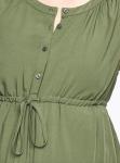 Fashion nursing clothes custom cotton print maternity dresses