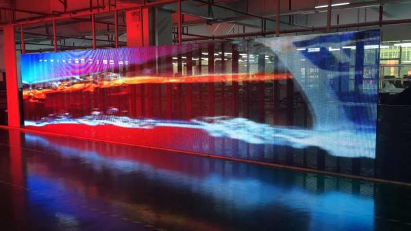 Buy cheap P3.91-7.82 Indoor Transparent Led Display screen SMD Rental Glass Display Full Color LED Screen from wholesalers