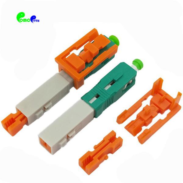 Buy cheap SC UPC SC APC Fiber Optic Connector Single Mode For FTTH Drop Cable from wholesalers