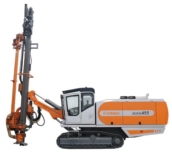 Buy cheap Open Hole DTH Drilling Rig 11280 * 2500 * 3500mm Size ZGYX - 455 Model from wholesalers