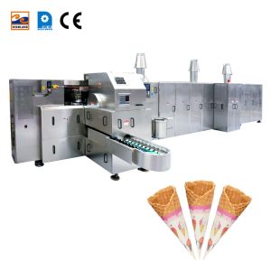 Buy cheap Flexible 35 Baking Plates 5m Long Wafffle Cone Machine from wholesalers