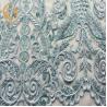Buy cheap Customized Embroidered Mesh Lace Fabric Sequins Decoration For Women Dress from wholesalers