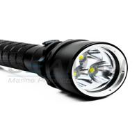Buy cheap 3pcs Cree XM-L2 U2 Led 3000 lumen Aluminum rechargebale Scuba Diving Flashlight product