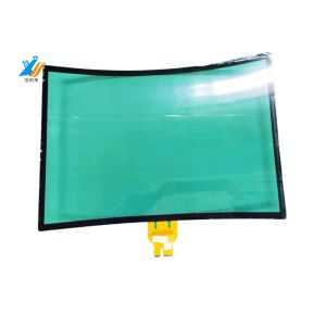 Customized Curved Capacitive Touch Screen Display 49 Inch Black