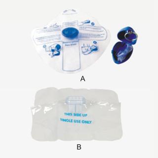 Buy cheap Disposable PE Film Non Woven Mouth to Mouth Breathing Mask for Rescue WL1008A&B from wholesalers
