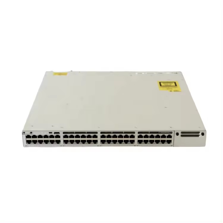 C9300-48P-E Network Essentials 48-Port PoE Switch with 437W Power and VLAN Support