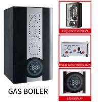 Buy cheap Gas Condensing 32/42Kw Wall Mounted Boiler Black Case Stainless Steel Hot Water product