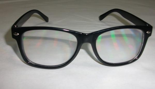 Buy cheap holospex holiday 3d fireworks glasses light diffraction plastic frame from wholesalers