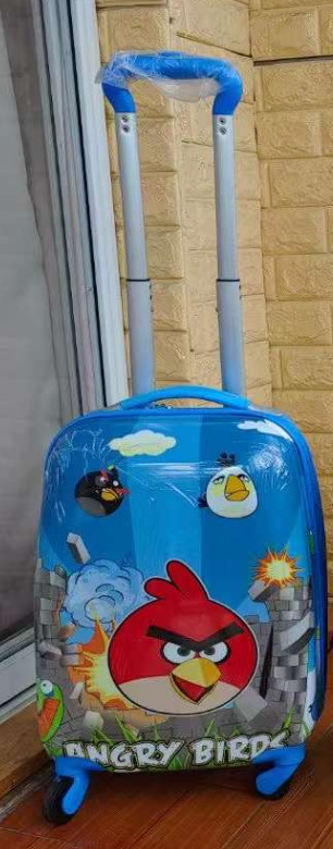New Arrival 16 Inch ABS Travel Luggage Cartoon Suitcase For Kid Universal Wheel Trolley Case With Different Patterns Kid