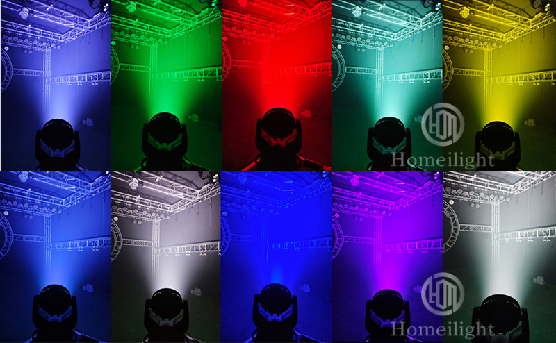 400W 36pcs 12W LED Zoom Moving Head Beam DJ Stage Lights RGBW 4in1 Control Mode DMX512