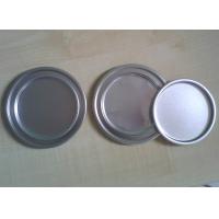 Buy cheap 401# 99 mm Round Silver Color Can Bottom / Penny Strech Lid product