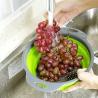 Buy cheap Collapsible Colander Set Of 3 Heat Resistant Washing And Draining Of Vegetables Fruits Pasta Perfect For Kitchen Trainer from wholesalers