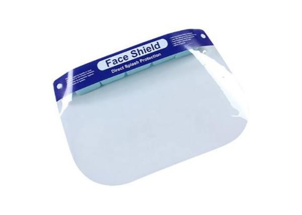 Buy cheap Fluid Resistant 0.18mm Thickness Protective Face Shield from wholesalers