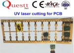 High Precision Laser Cutting Machine , 12W UV Laser Cutting And Engraving